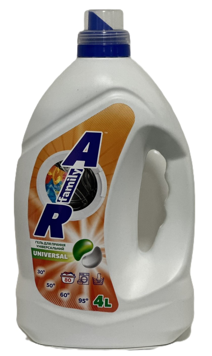 Гель для прання "AIR family UNIVERSAL", ТМ AIR family 4000 гр.